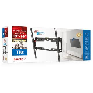 Barkan a Better Point of View Barkan 19 in. to 65 in. Tilt Flat  Curved TV Wall Mount Up to 110 lbs. E310+-online.B