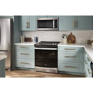 Whirlpool 6.4 cu. ft. Single Oven Electric Range with Air Fry Oven in Fingerprint Resistant Stainless Steel WEE745H0LZ