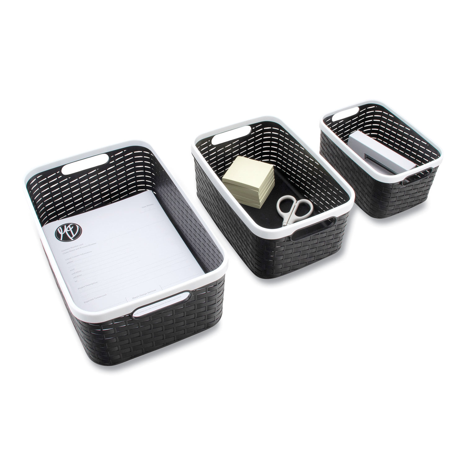 Open Lid Storage Bin by Advantus AVT39220