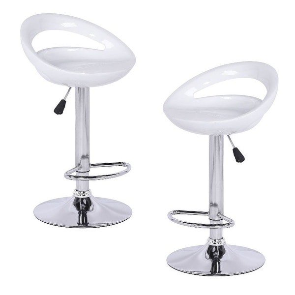 Sonic Adjustable Stool (Set of 2) - 30.3-38.6Hx18Wx16D