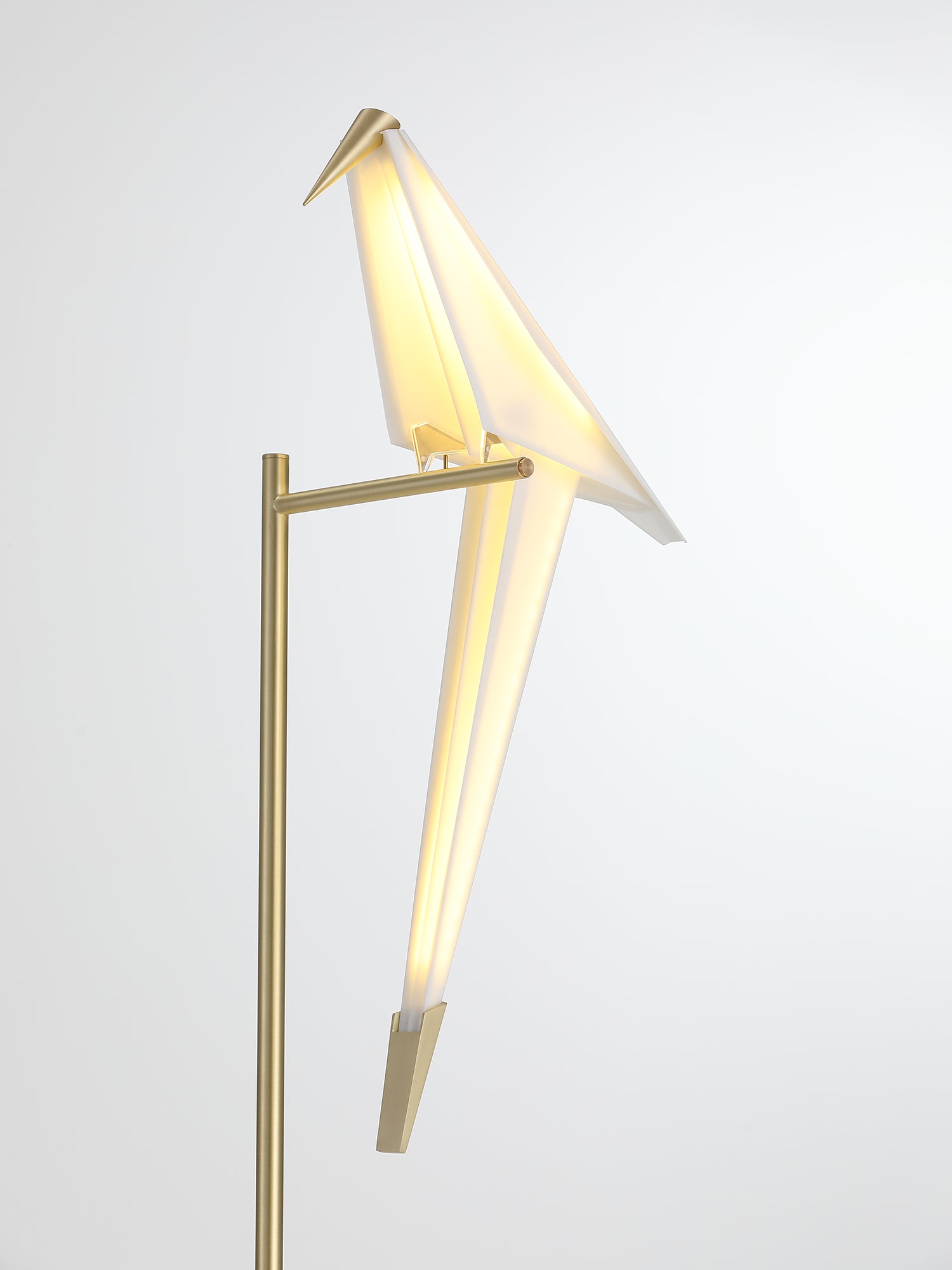 Paper Crane Bird Floor Lamp