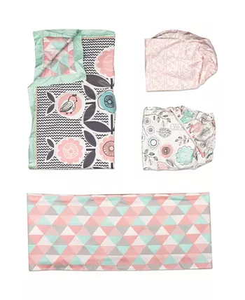 Lolli Living Sparrow - 4 Piece Crib Bedding Set