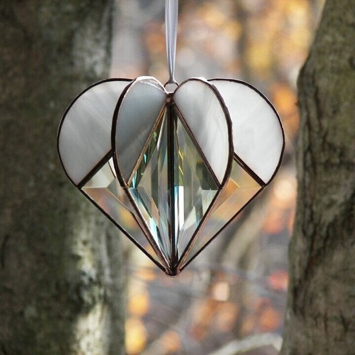 Early Valentine's Day sale-Stained Heart-shaped Suncatcher-BUY 2 FREE SHIPPING