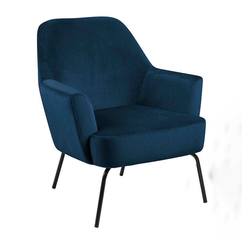 MONROE Lounge Chair - Navy Blue