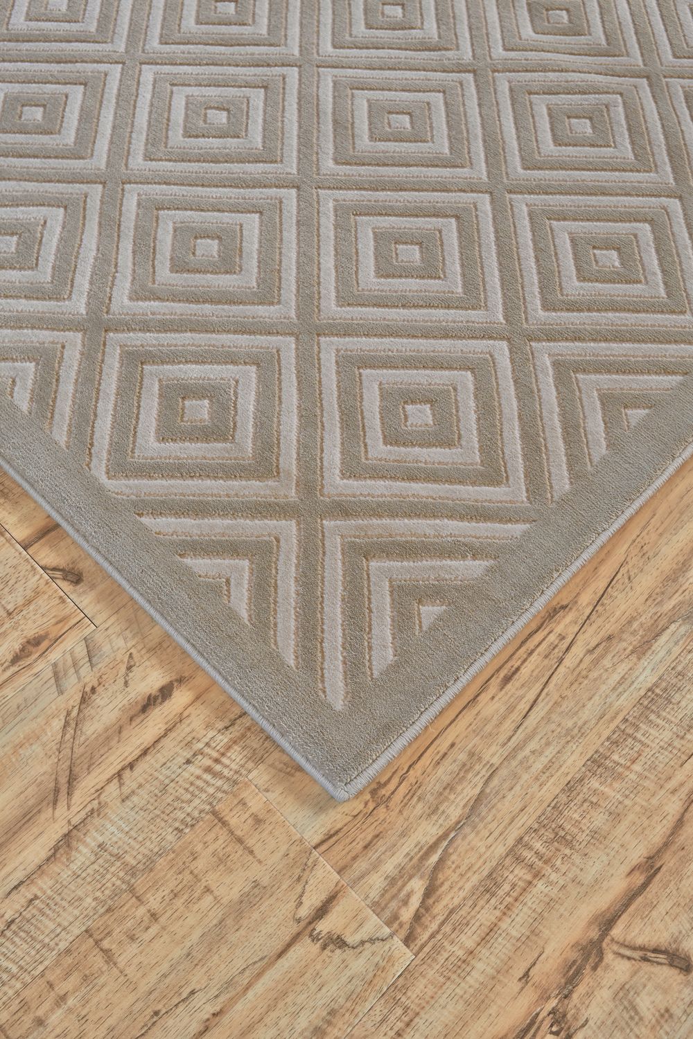 Sheena Gray and Silver Rug by BD Fine