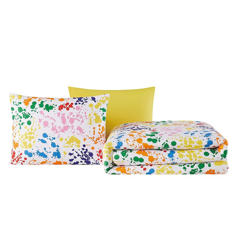 Crayola Splatter 2 Piece Comforter Set