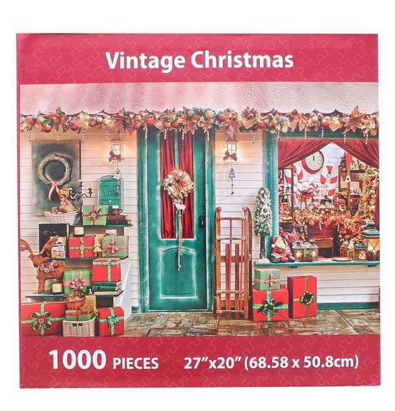 JPW JPW 80802VIN C Vintage Christmas 1000 Piece Ji...