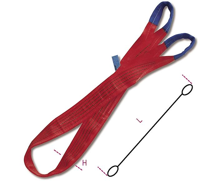 Beta 081580100 8158 5000-MT10 Web Slings Red 5t Hi-Ten Belt 5000kg 10 Metre