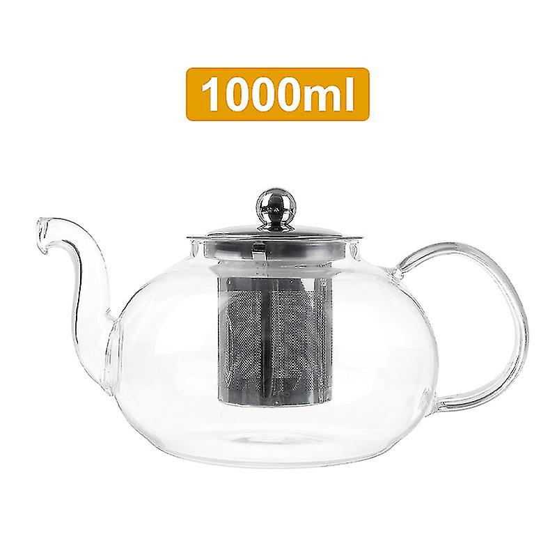 Able Glass Teapot Glass With Glass Infuser Tea Maker 1000ml