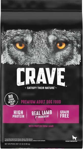 Crave High Protein Lamb Adult Grain Free Dry Dog Food