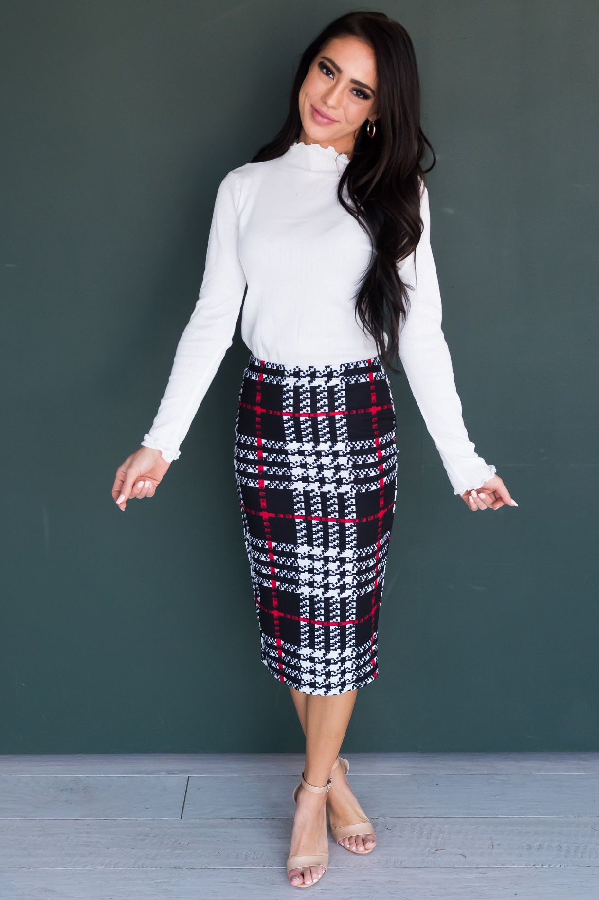 Divine Intervention Modest Pencil Skirt