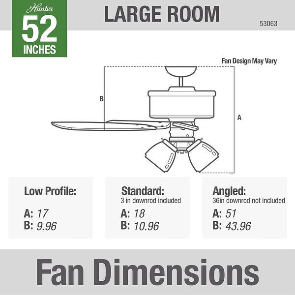 52 inch Studio Series New Bronze Ceiling Fan with LED Light Kit and Pull Chain Shopping - The Best Deals on Ceiling Fans | 41562994