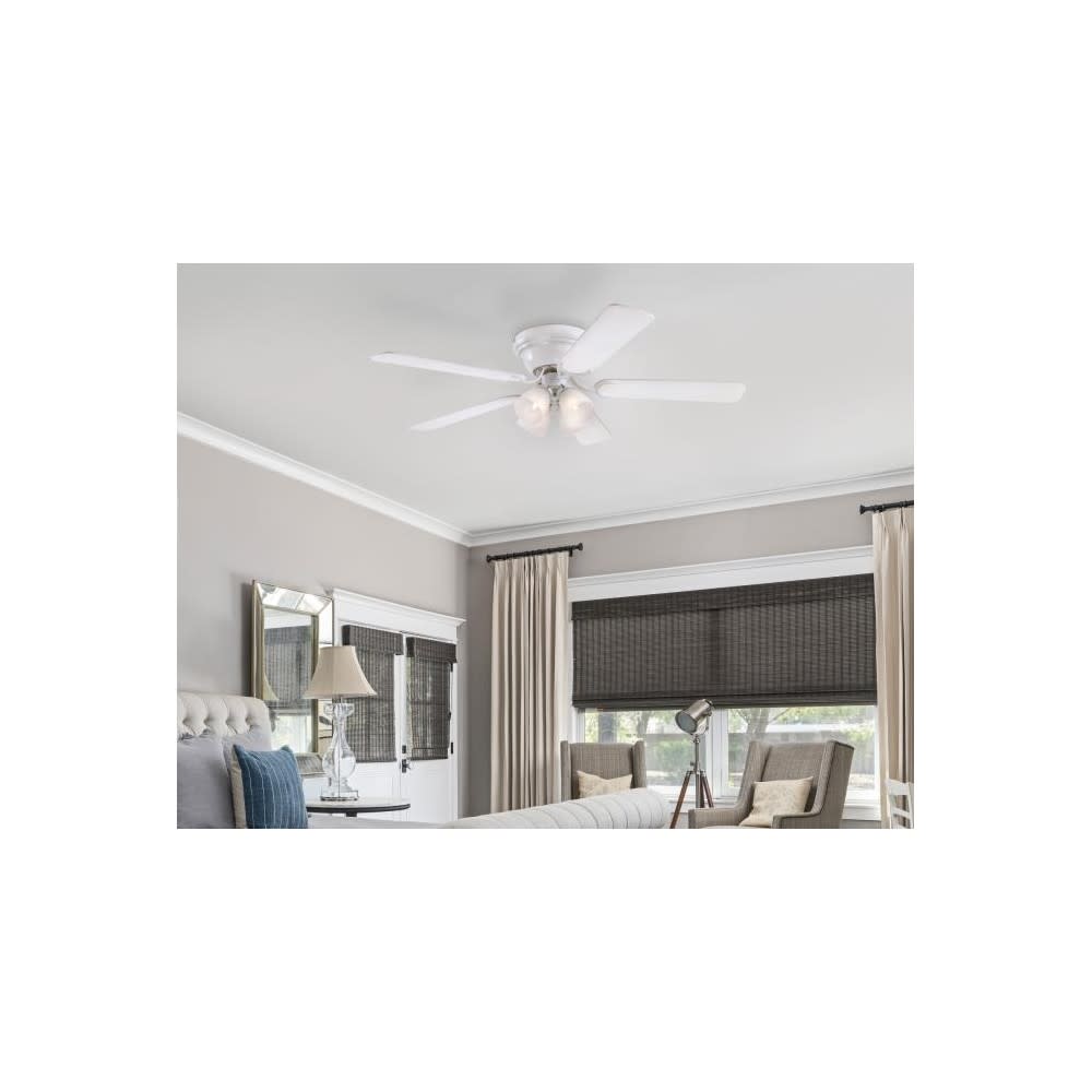 Westinghouse 52 Contempra IV White LED Indoor Ceiling Fan ;