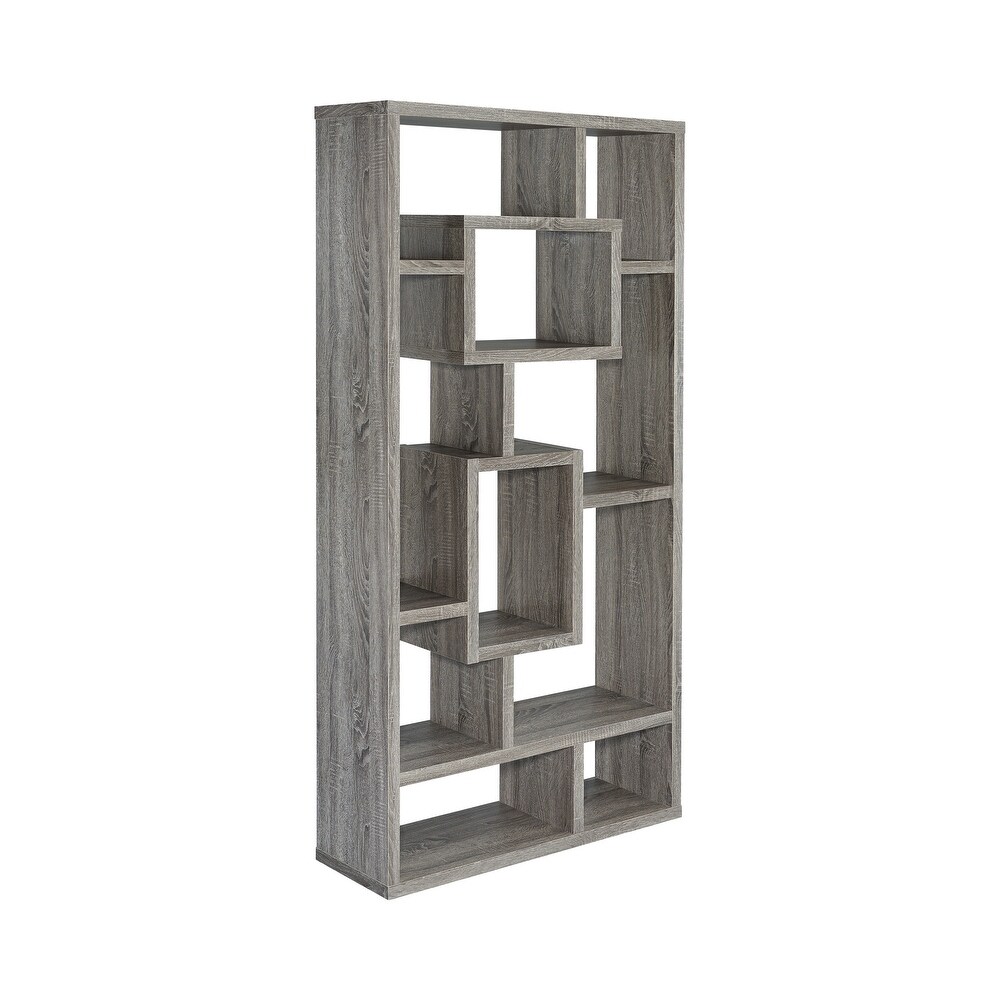 Aurelle 10 shelf Open Back Bookcase