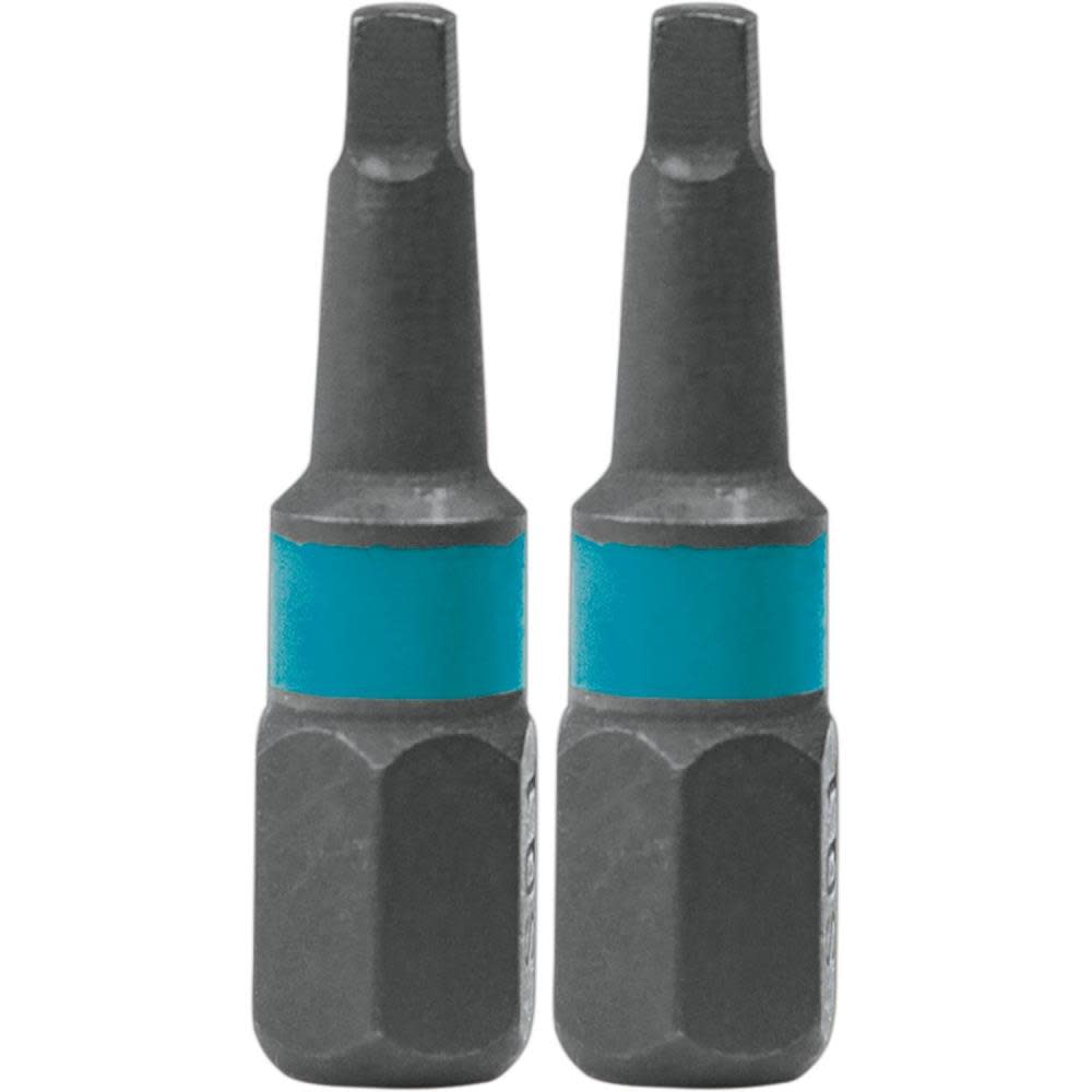 Makita Impact X #1 Square Recess 1 Insert Bit 2/pk A-96506 from Makita