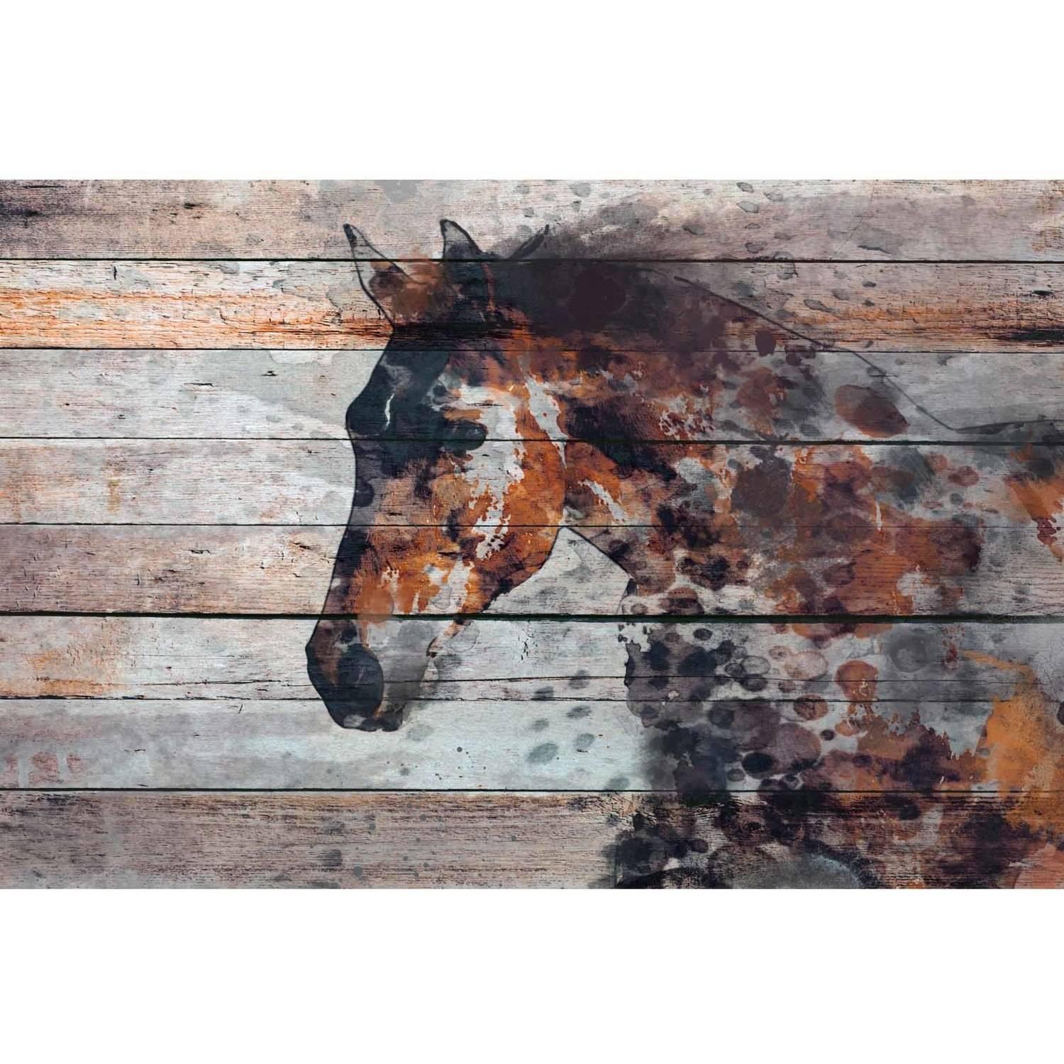 Marmont Hill  Fire Horse  by Irena Orlov Painting Print on Wrapped Canvas  Crowdfused