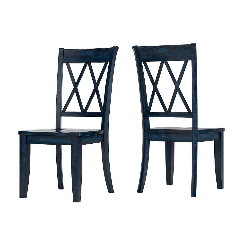 Eleanor X Back Wood Dining Chair (Set of 2) by iNSPIRE Q Classic