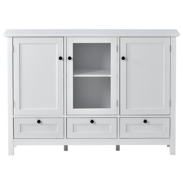 Accent Cabinet Modern Console Table Sideboard for Living Roo