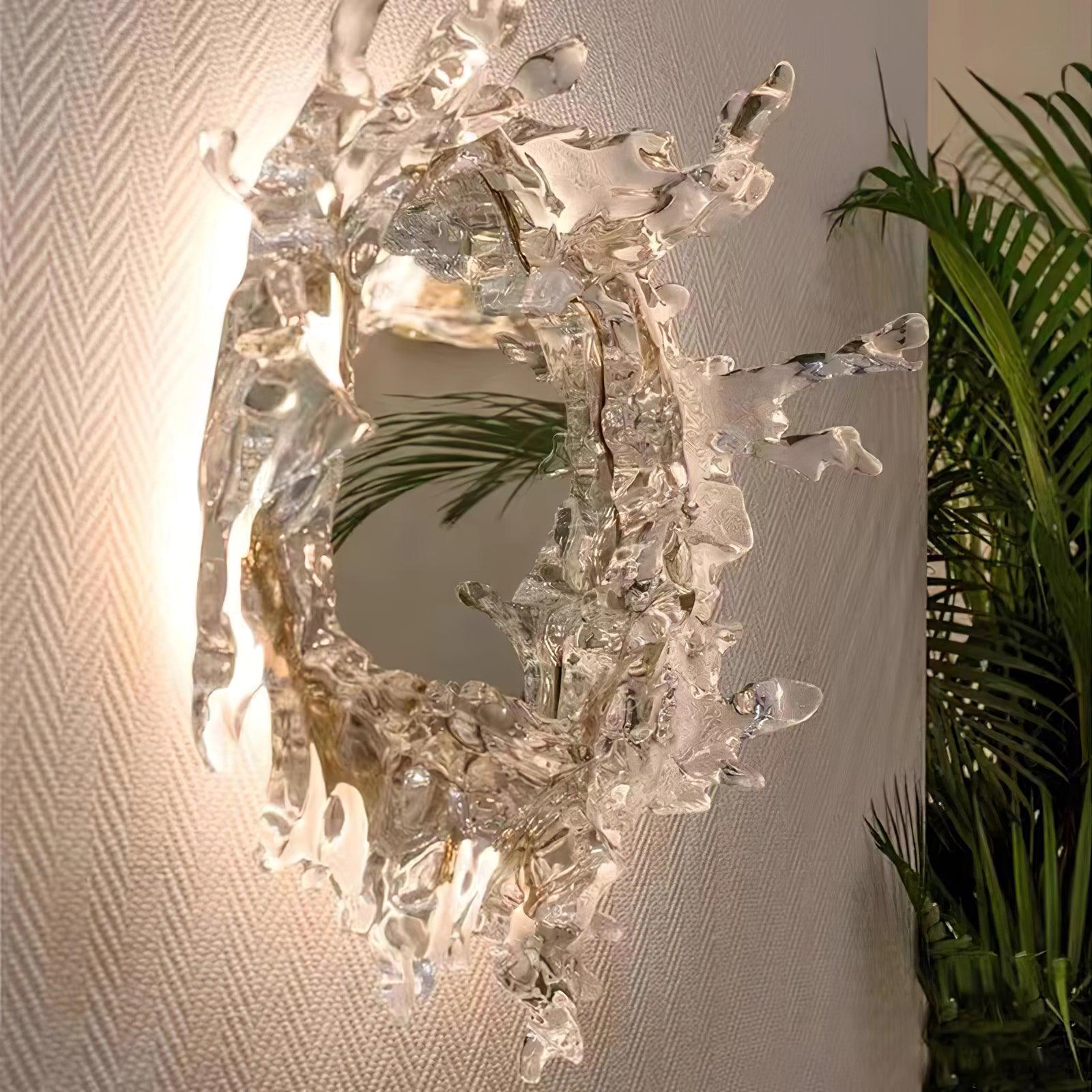 Water Drop Mirror Wall Lamp