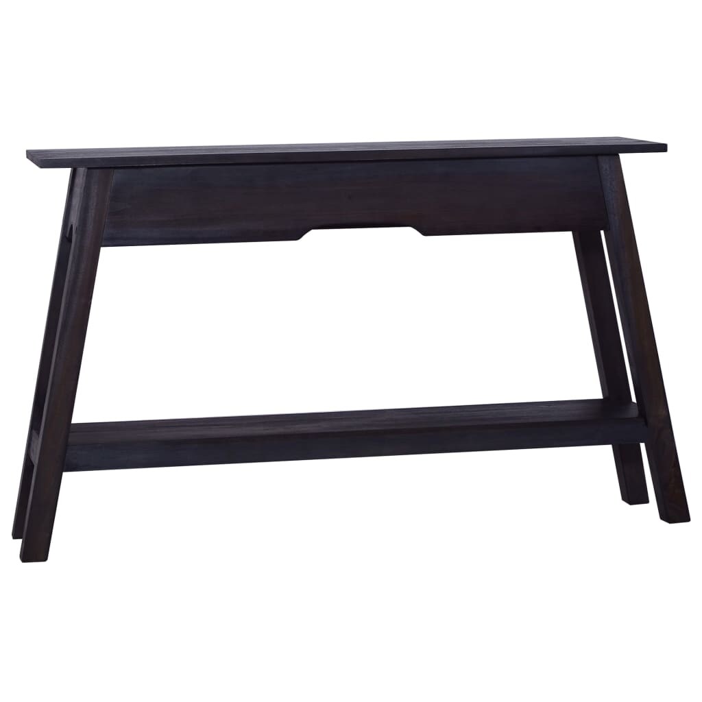 vidaXL Console Table Black 47.2