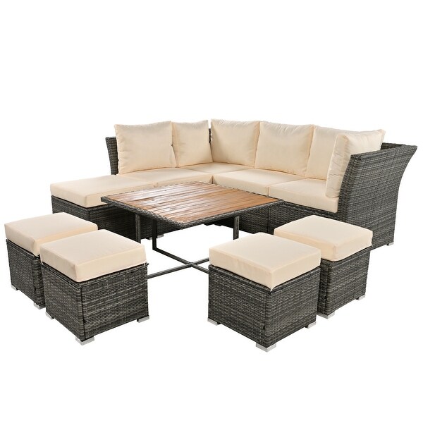 9 Piece Outdoor Conversation Set