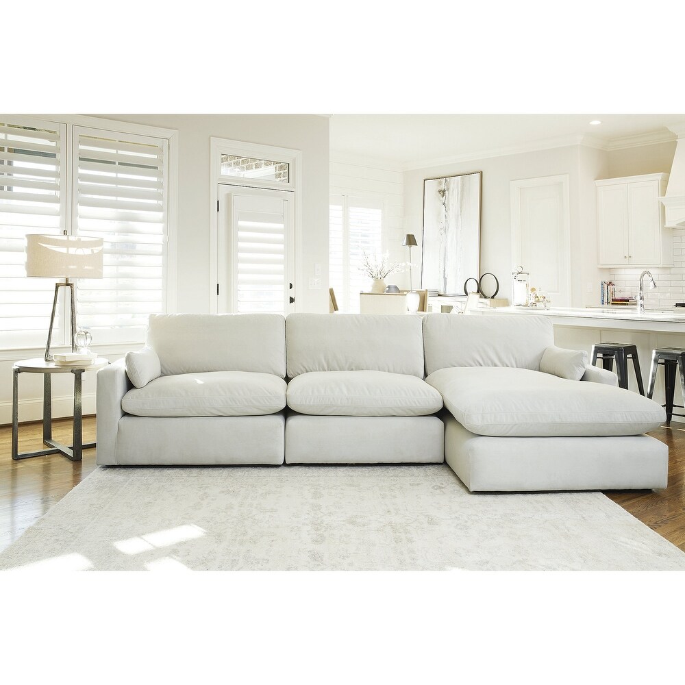 Signature Design by Ashley Sophie 3 Piece Sectional with Chaise   130\