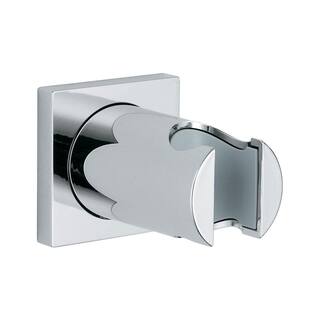 GROHE Rainshower Wall Mount Hand Shower Holder in StarLight Chrome 27075000