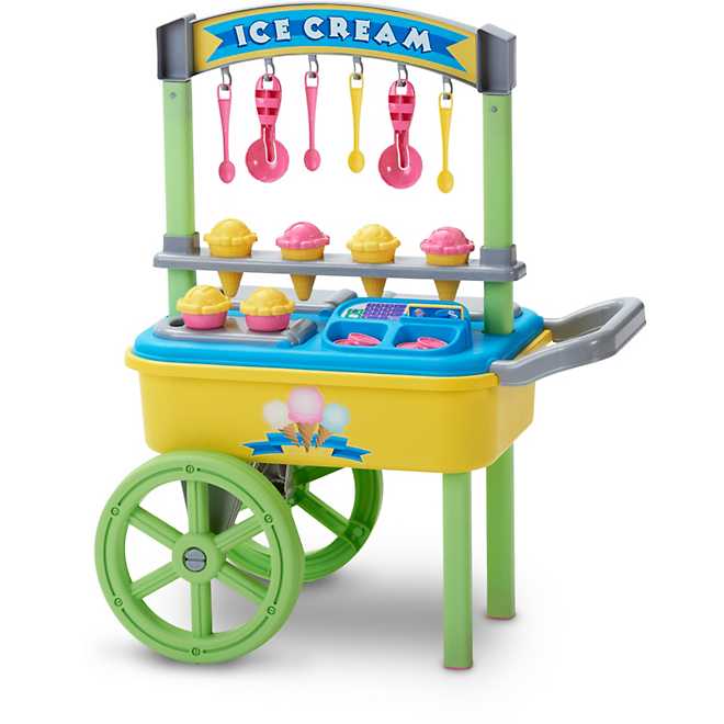 American Plastic Toys Ice Cream Cart