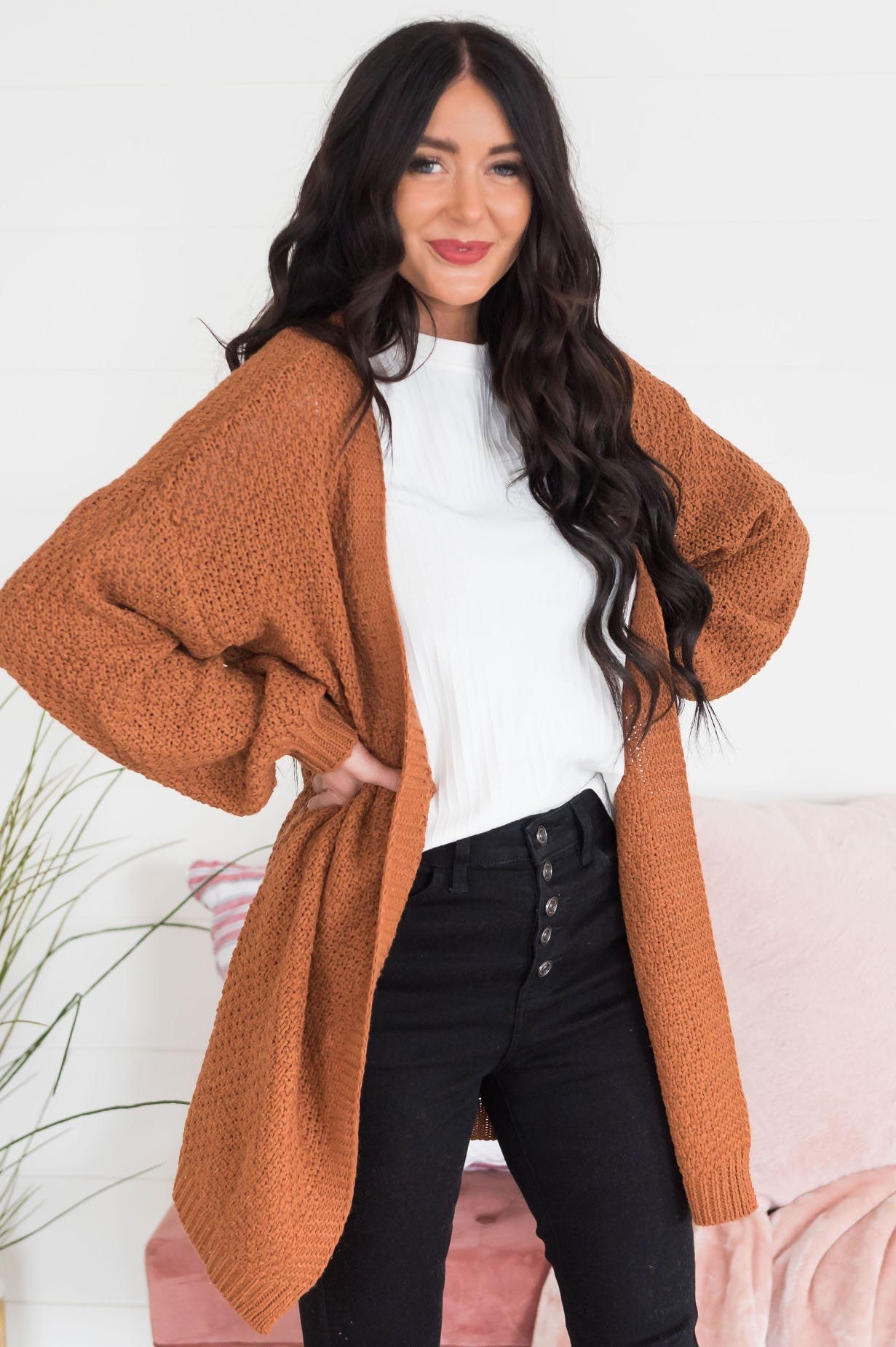 Simply Sophisticated Modest Cardigan