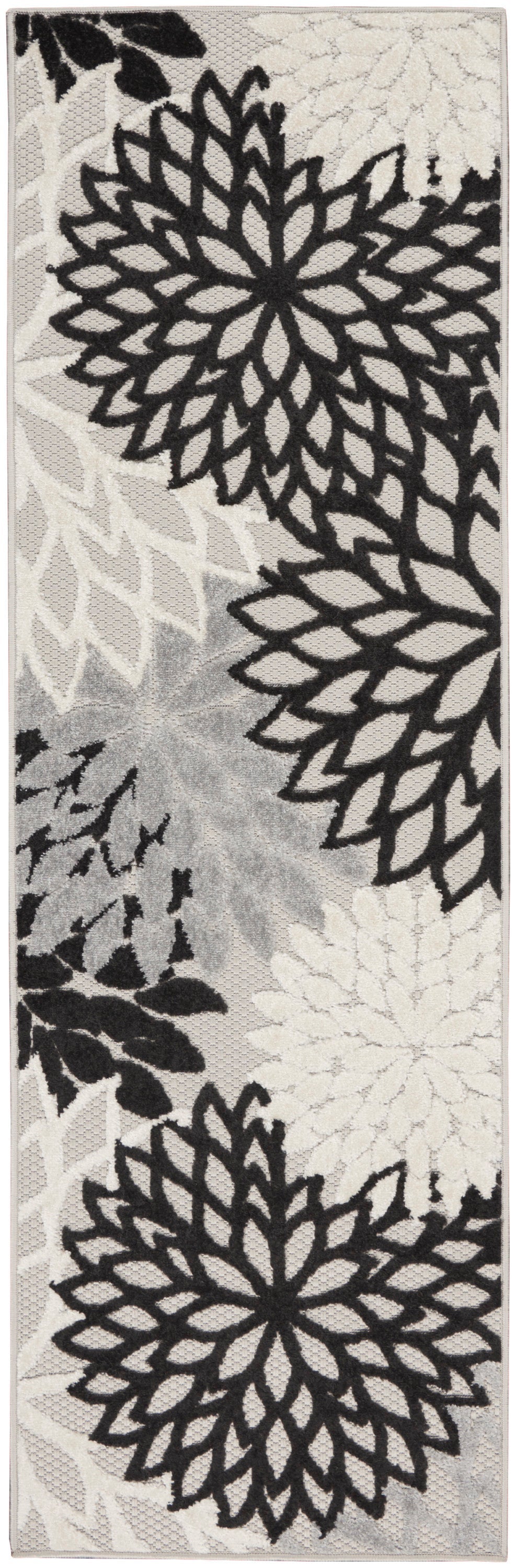 Aloha Black/White Rug