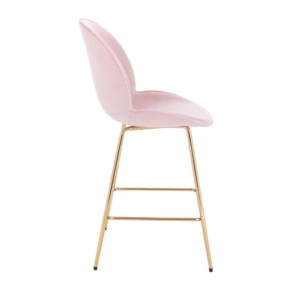 Lotus Gold Stool (set o 3)|Blue