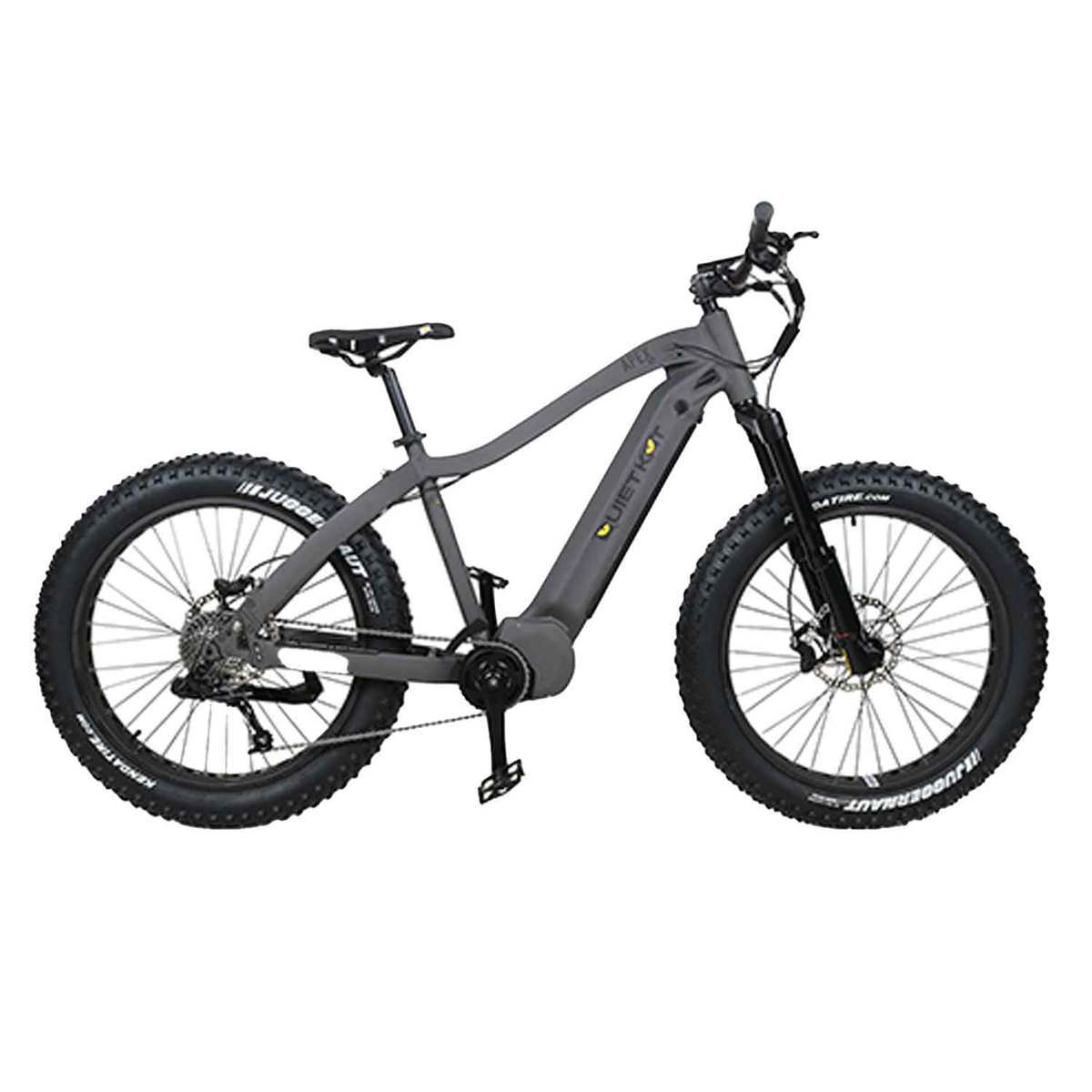 QuietKat Apex 1000W Charcoal EBike