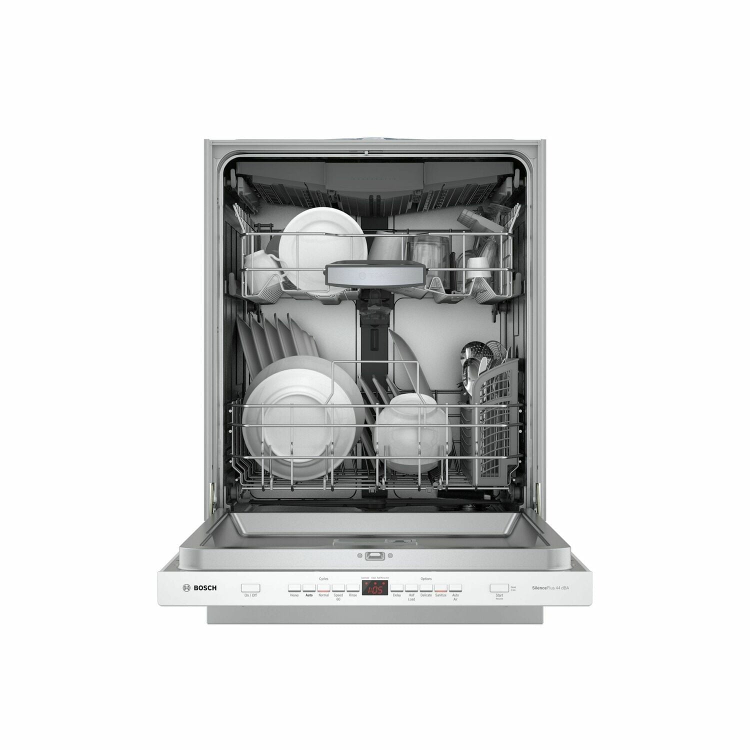 Bosch SHPM65Z52N 500 Series Dishwasher 24'' White Shpm65Z52N