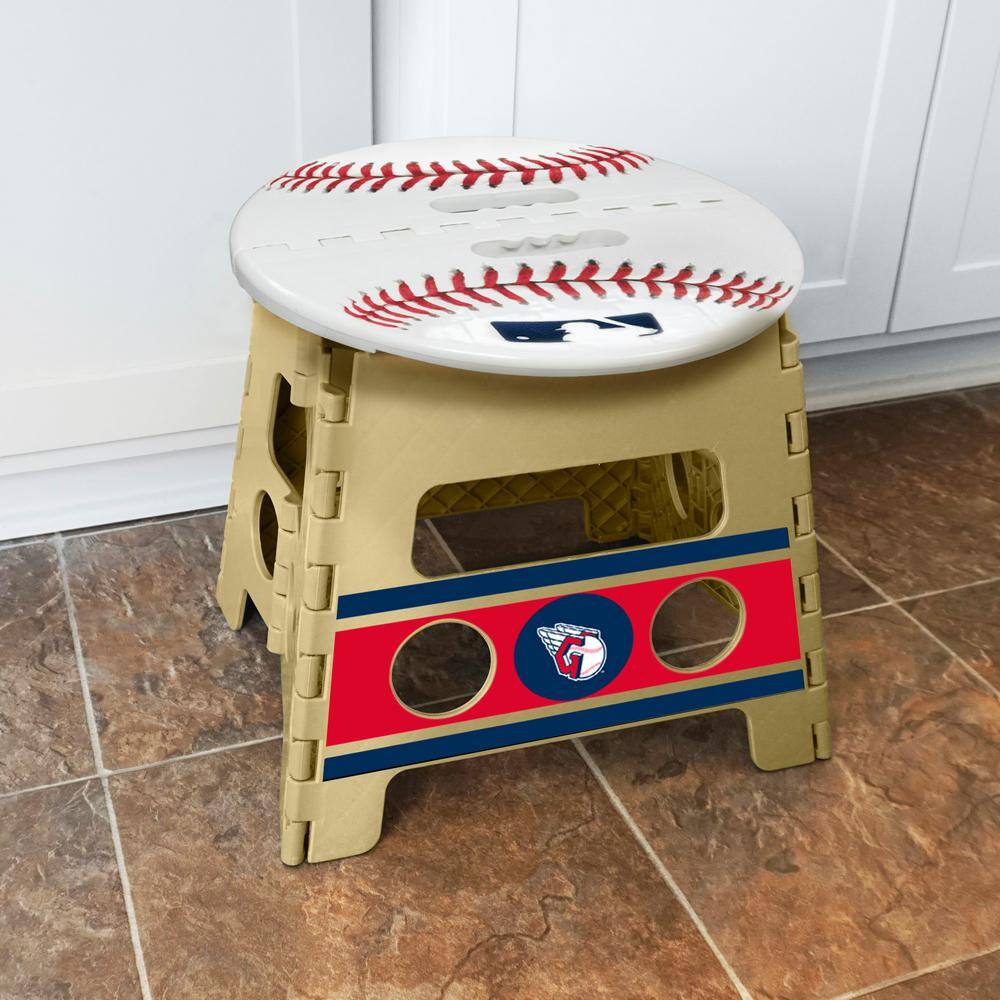FANMATS Cleveland Guardians Folding Step Stool - 13in. Rise 27326