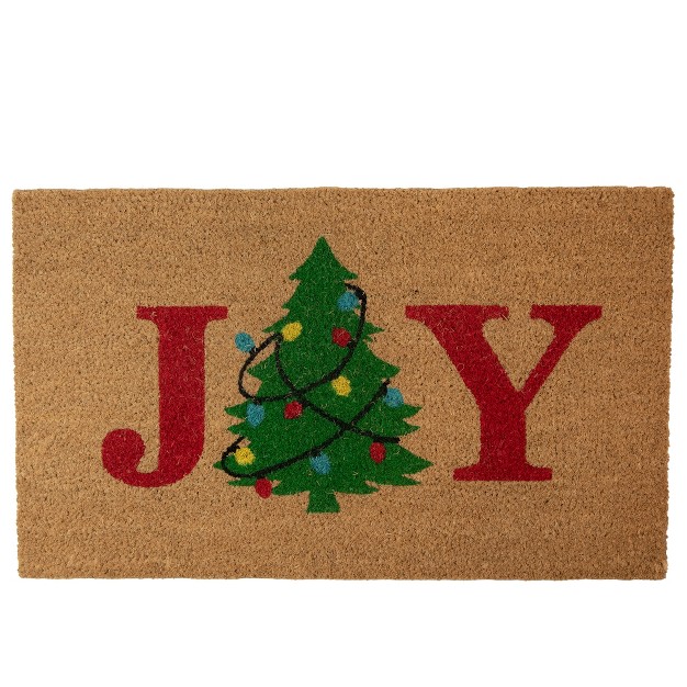 Christmas Tree Doormat 18 quot X