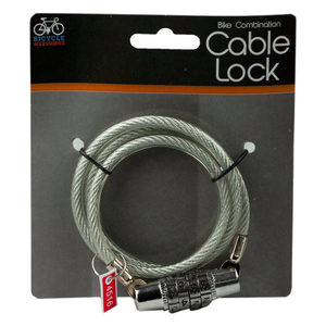 Bike Combination Cable Lock - Pack of 12