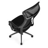 Lenzer Mesh High-Back Task Chair， Black， BIFMA Certified