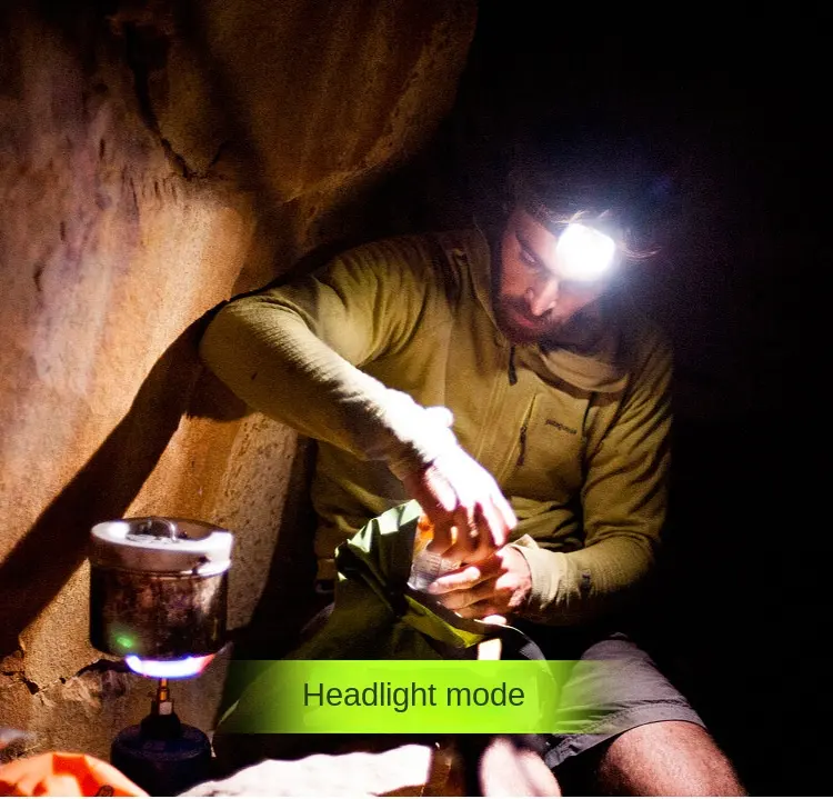 New arrival  Bicycle Light Multifunctional LED Headlamp Outdoor Waterproof Camping Lamp for hiking