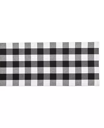 Design Imports Reversible Gingham - Buffalo Check Table Runner 14 x 108