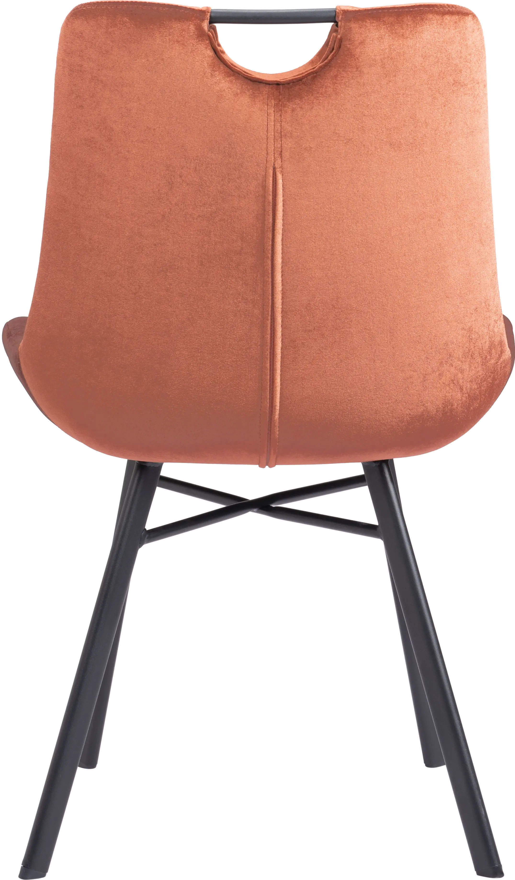 Tyler Brown Velvet Dining Chair， Set of 2