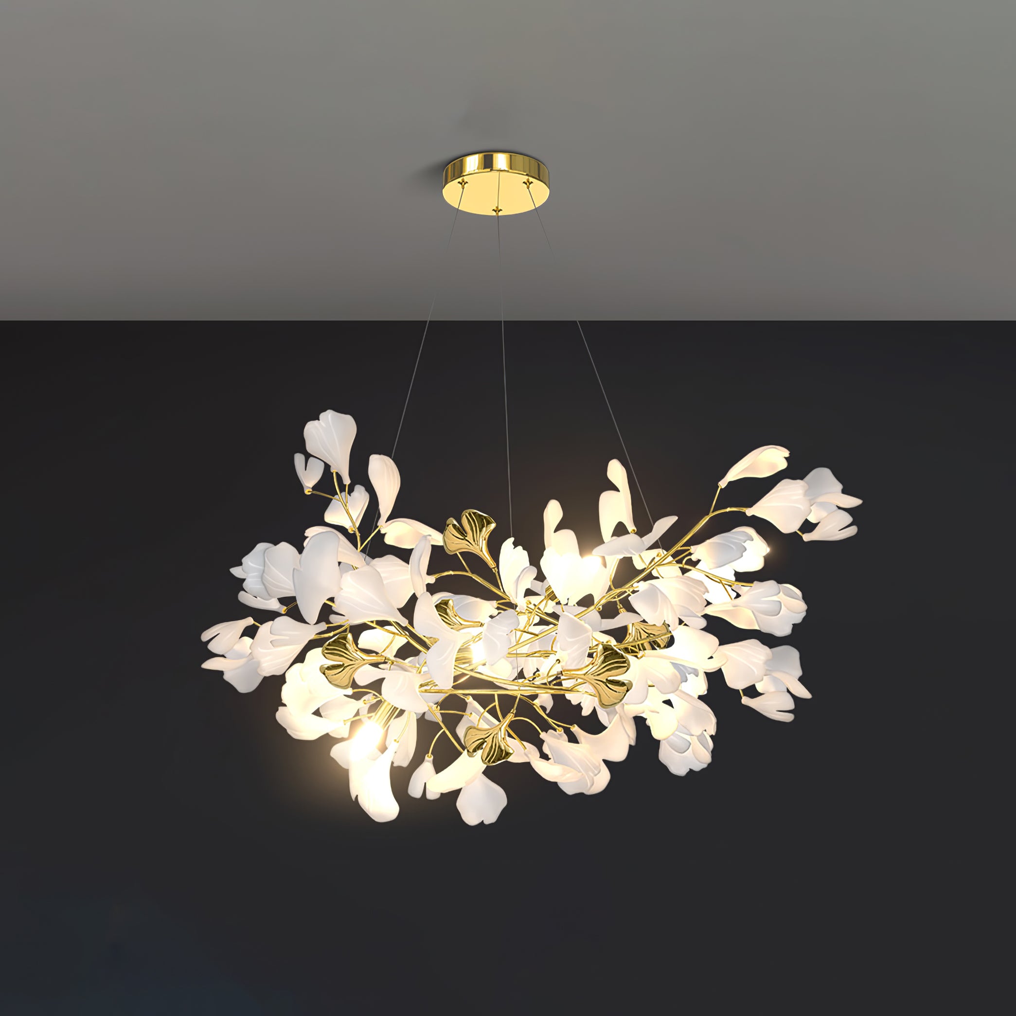 Gingko Chandelier Z