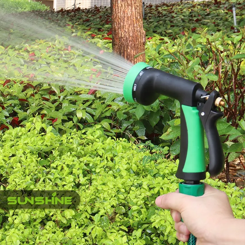 spray gun garden sprayer multi functions spray noozzle ABS water gun 8 functions water gun