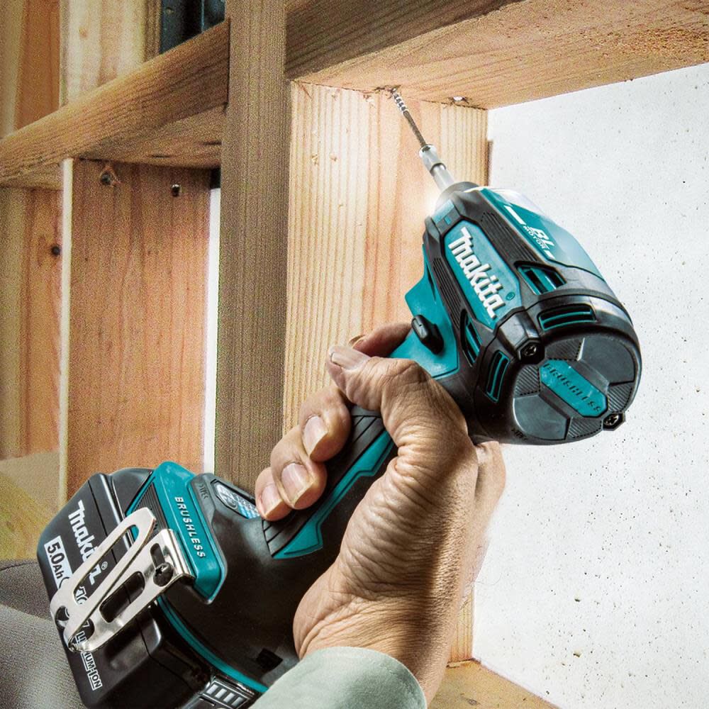 Makita 18V LXT Quick-Shift Mode 4-Speed Impact Driver Kit XDT19T from Makita