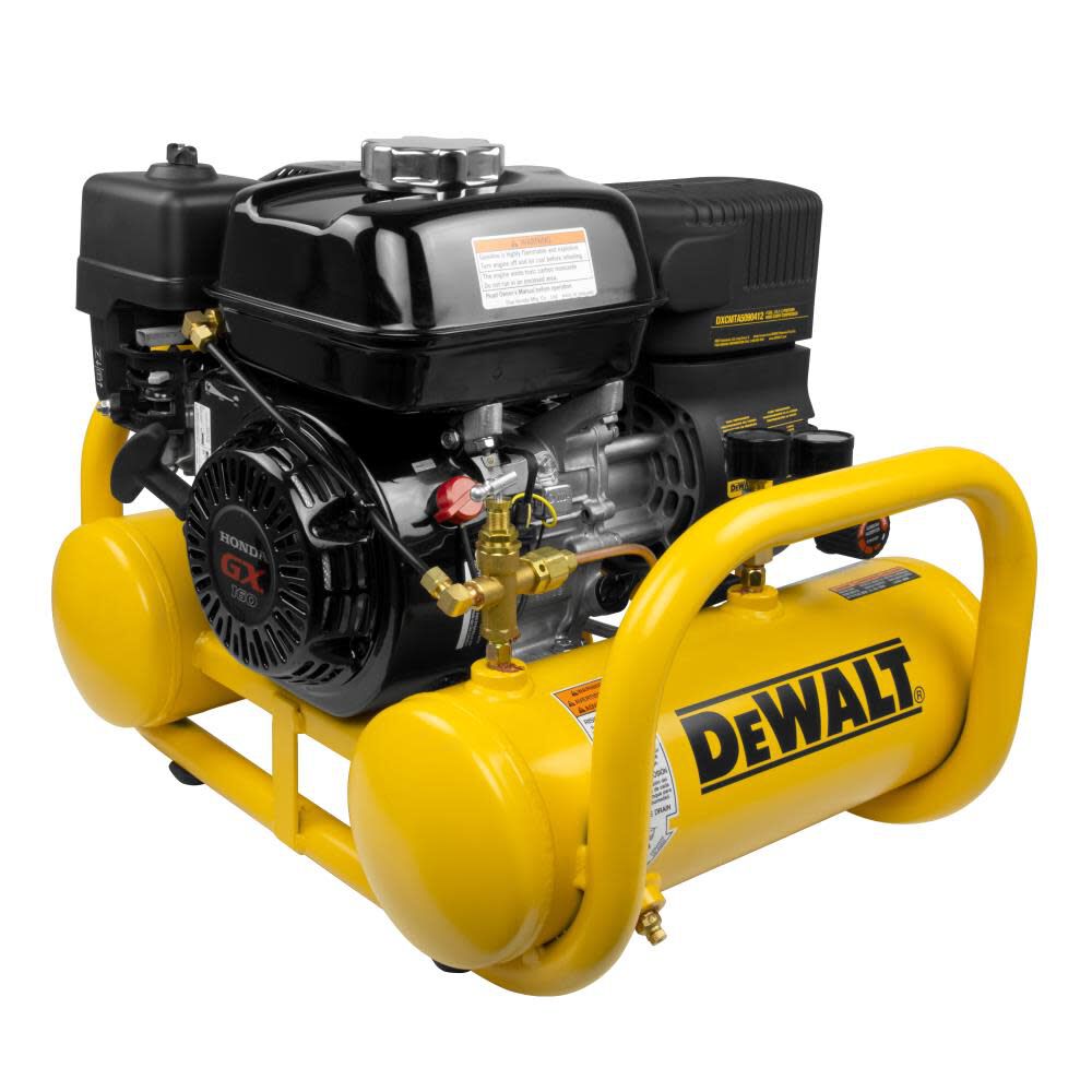 DW 4 Gallon Air Compressor Portable Gas DXCMTA5590412 from DW