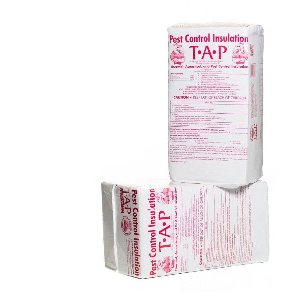 TAP Pest Control Insulation TAP EPA Registered Pest Control Cellulose Blown-In Insulation 30 lbs. (36-Bags) INSTAPLD