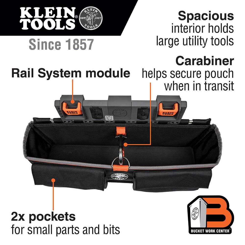 Klein Tools Large Pouch Module Rail System BC511C from Klein Tools