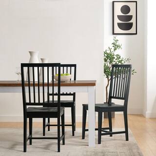 Alaterre Furniture Vienna Black Wood Side Chairs (Set of 2) ANVI01WDC