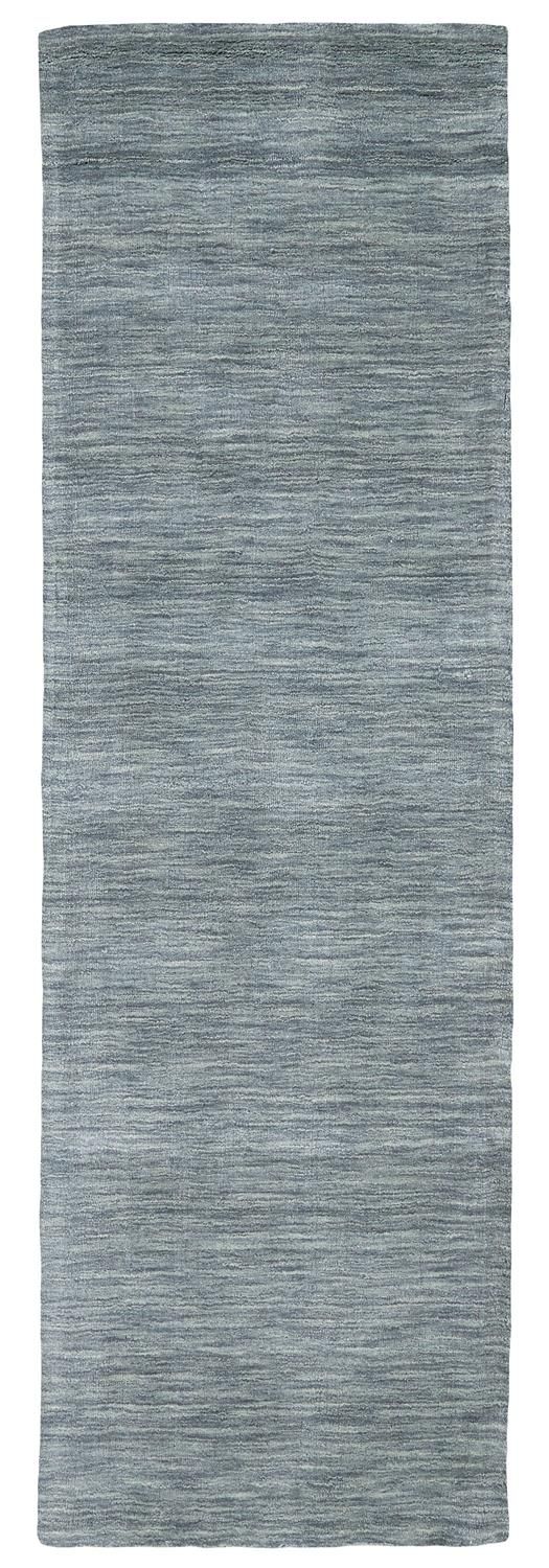 Celano Hand Woven Blue and Gray Rug by BD Fine