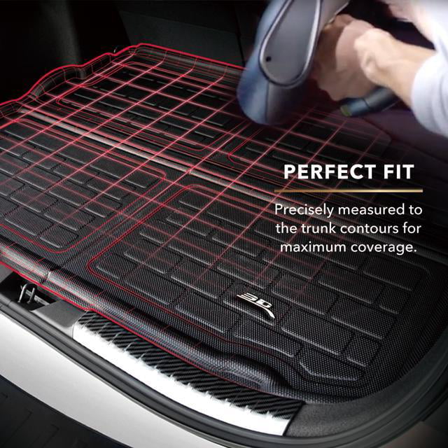 3D MAXpider M1GS0111309 Custom Fit Kagu Cargo Liner Fits for 2022-2023 Genesis GV70 - Black