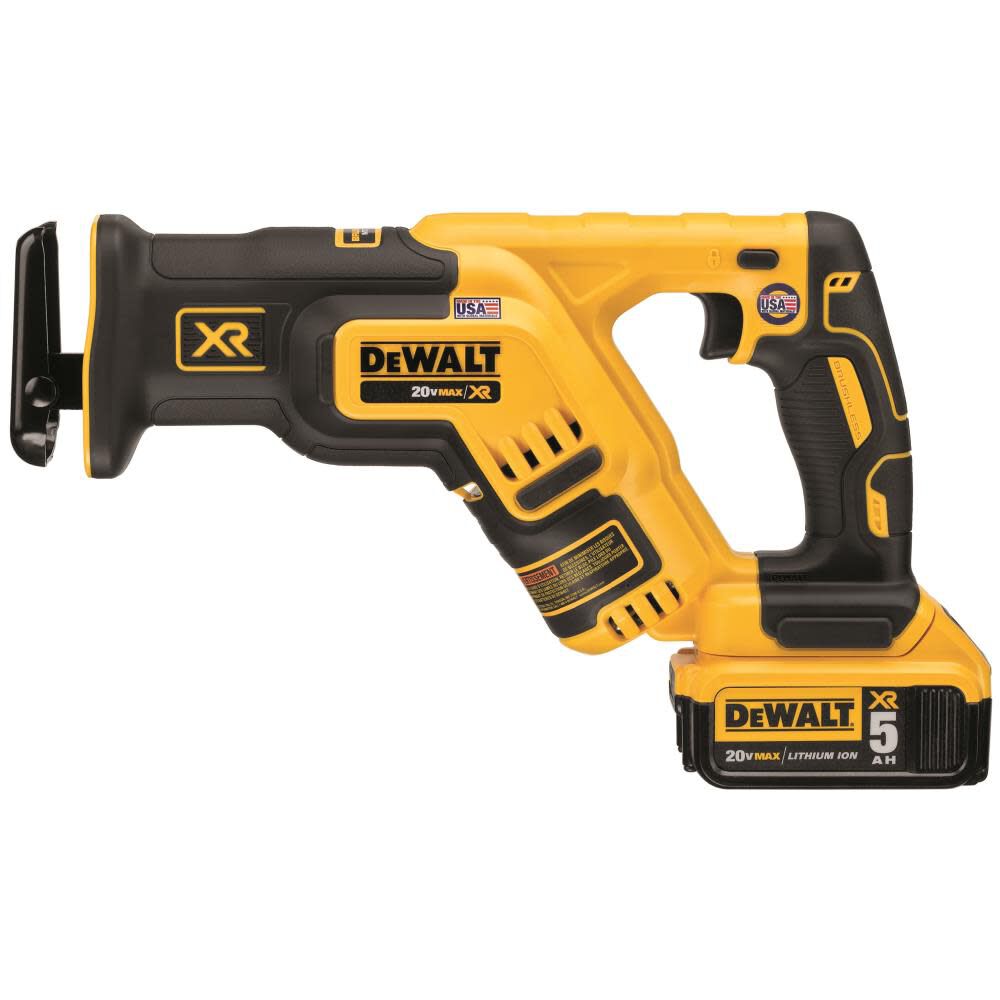 DEWALT 20V MAX XR Compact Reciprocating Saw Kit DCS367P1 from DEWALT